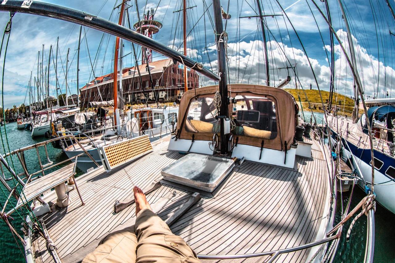 Zeilschip Lucia Hotel Vlissingen Kültér fotó